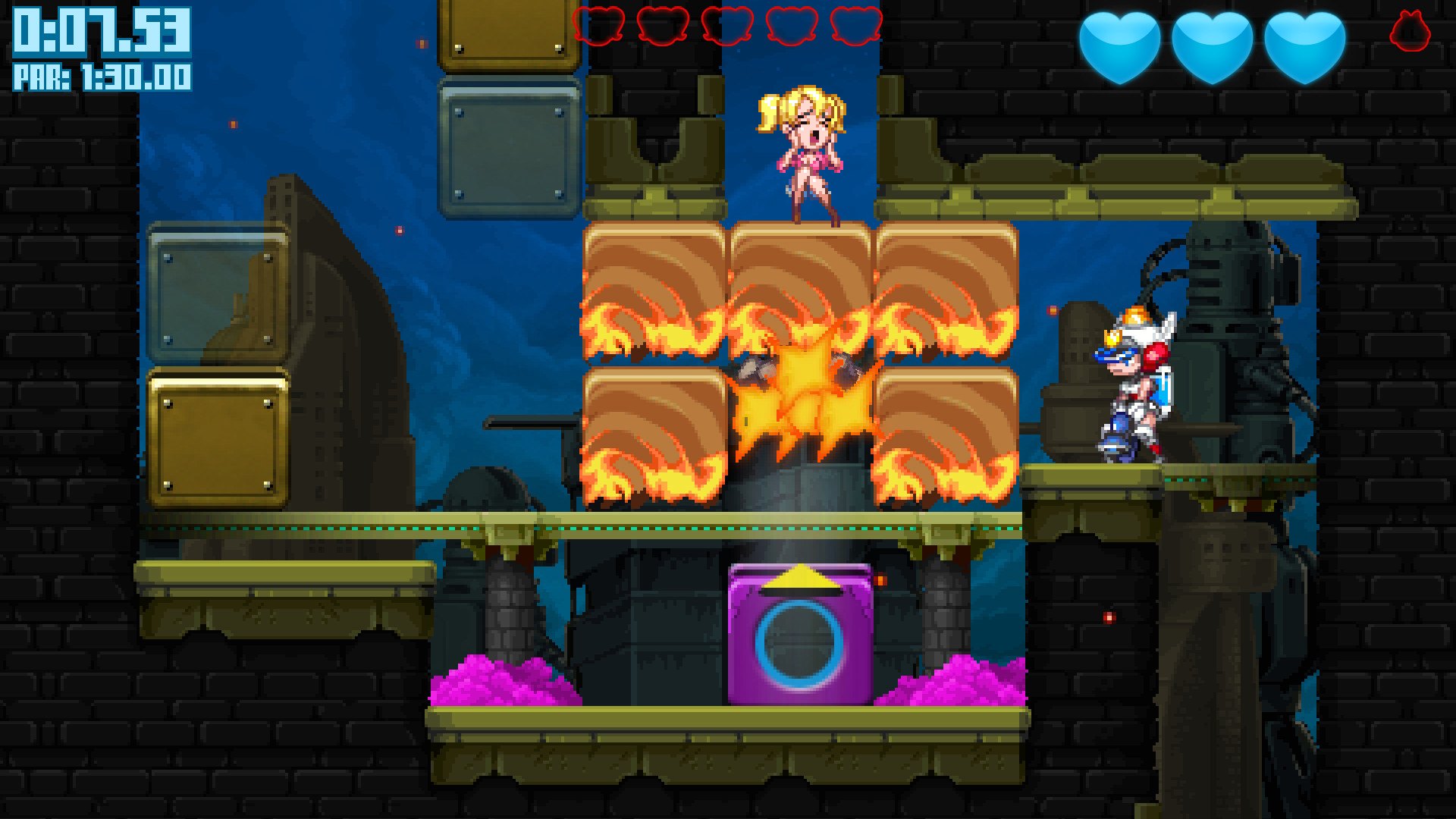 Mighty Switch Force! Collection PC Steam CD Key – Screenshot 4