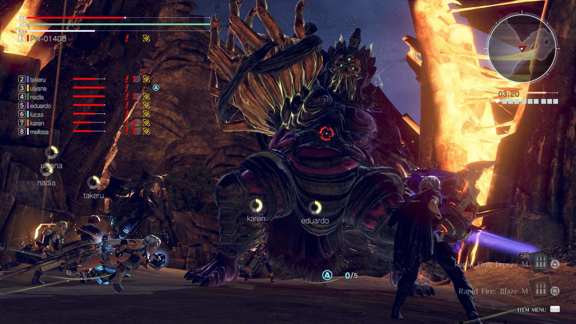 Captura de tela 2 de GOD EATER 3 PC Steam Altergift