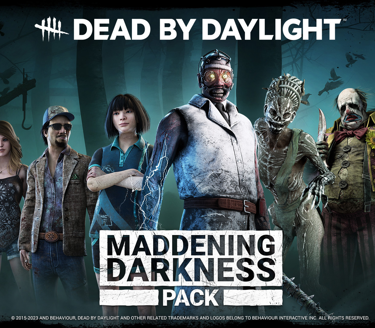 Dead by Daylight - Maddening Darkness Pack DLC EU PC Steam CD Key cover art