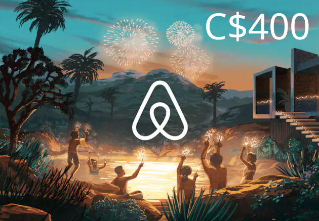 Airbnb CAD 400 Gift Card CA screenshot 1