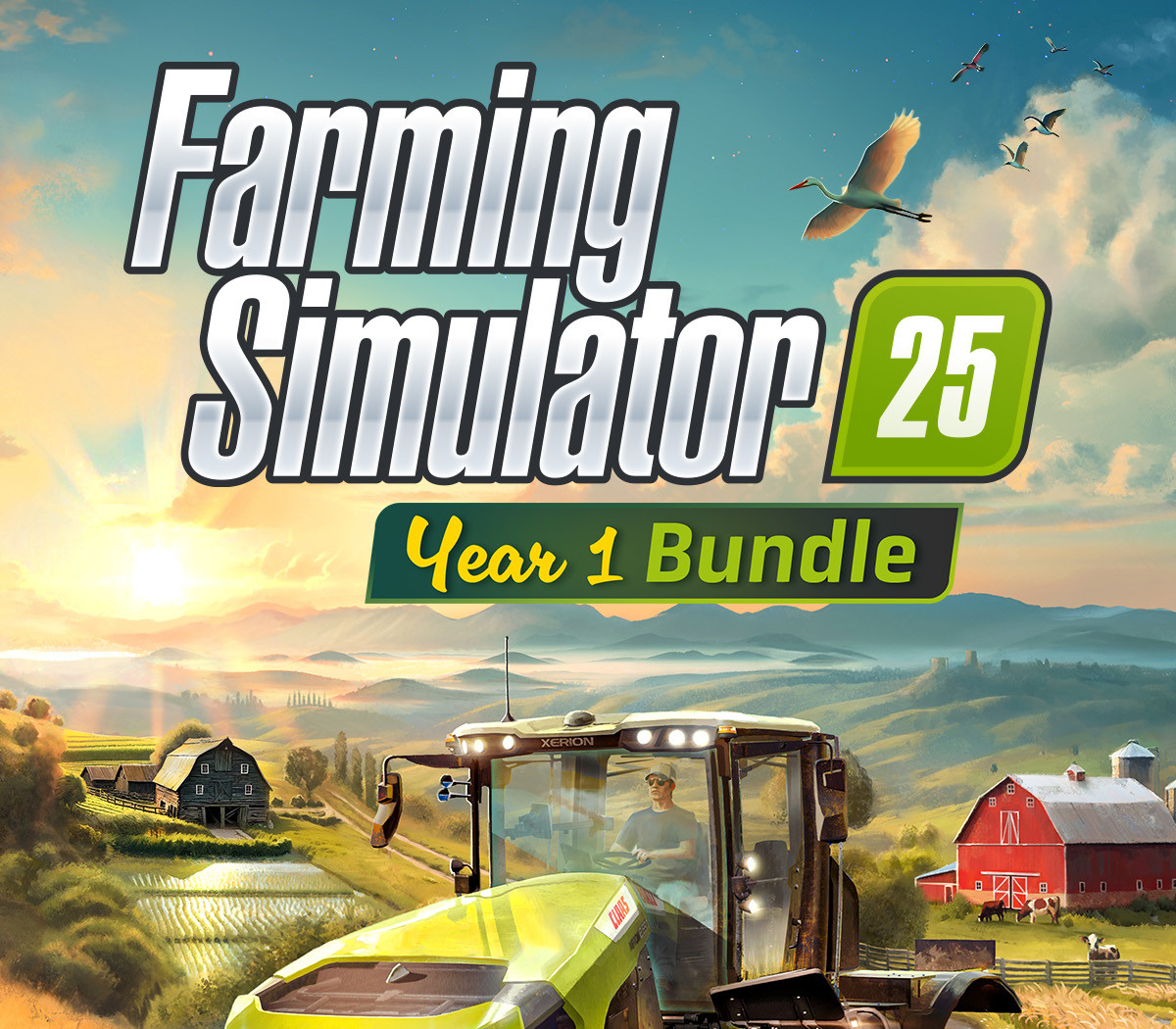 Copertina di Farming Simulator 25 - Year 1 Bundle EU PC Steam CD Key