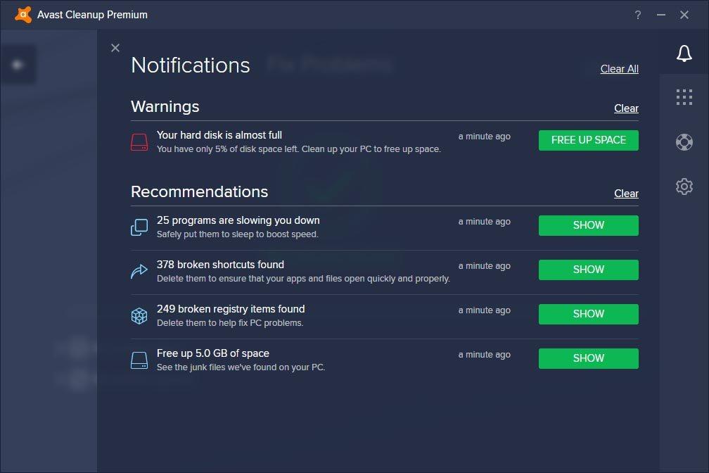 Avast Cleanup Premium 2020 (2 Years / 1 PC) screenshot 2