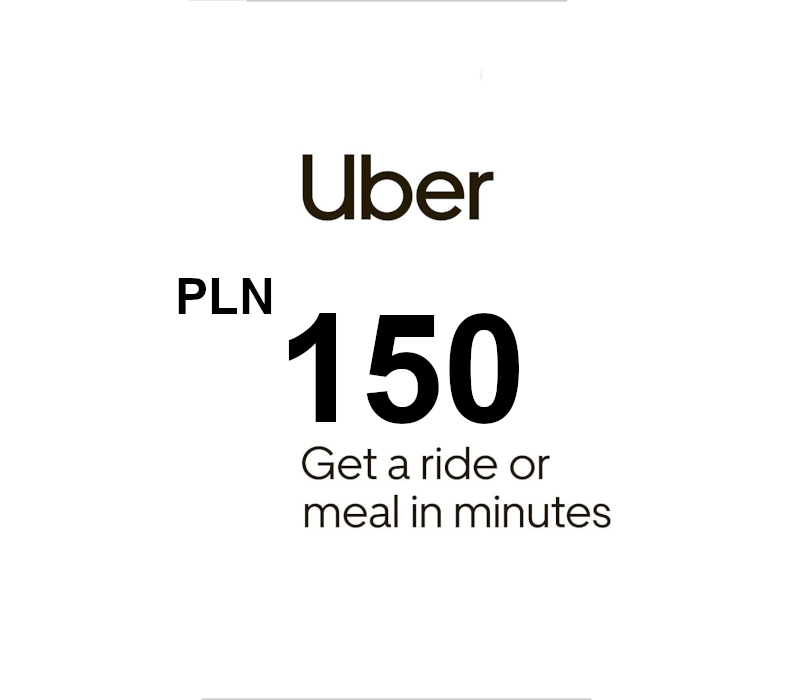 Uber PLN 150 Gift Card PL cover art
