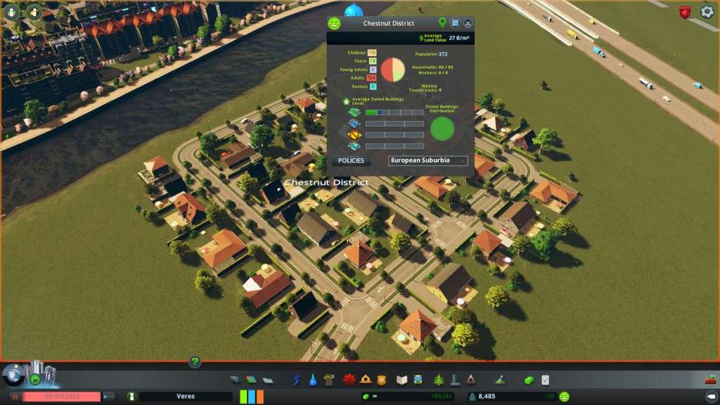 Cities: Skylines - Content Creator Pack: European Suburbia DLC EU Steam CD Key screenshot 5