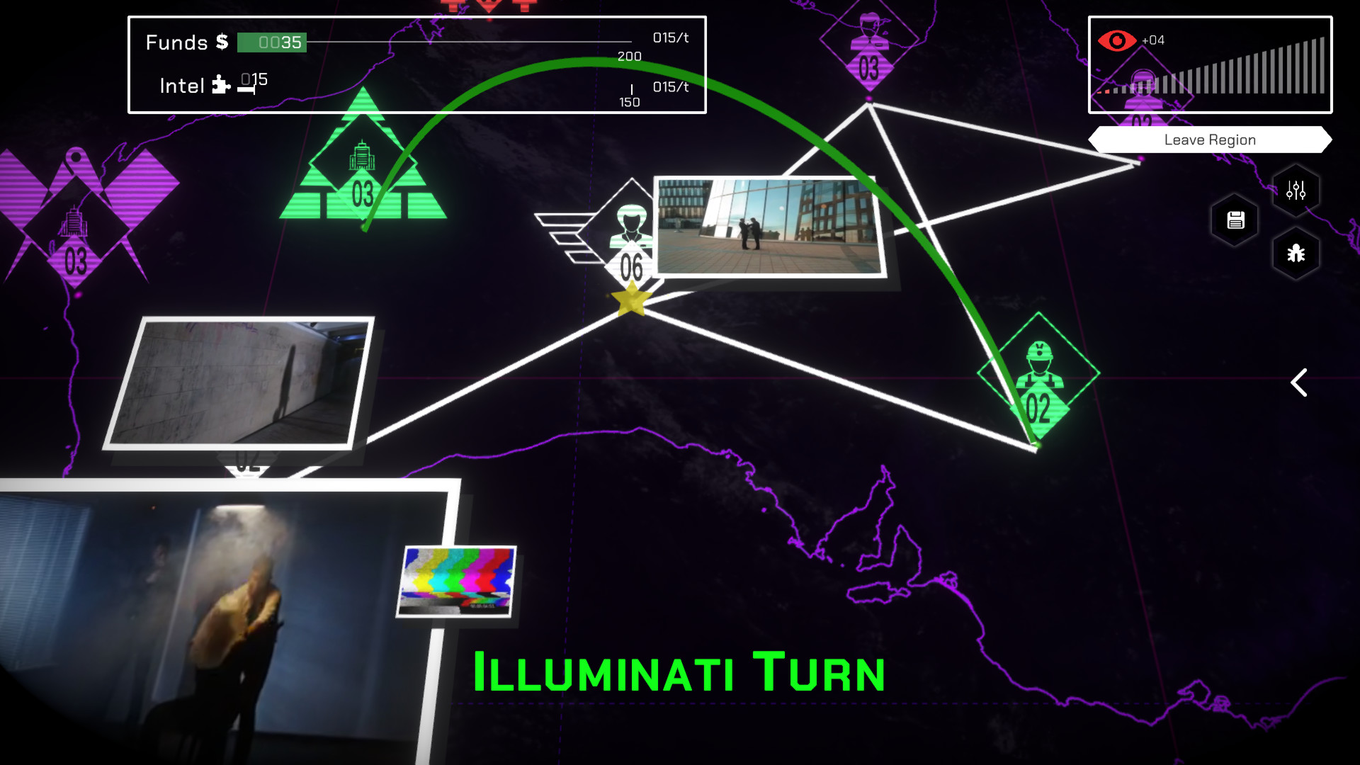 Captura de tela 1 de The Shadow Government Simulator PC Steam CD Key