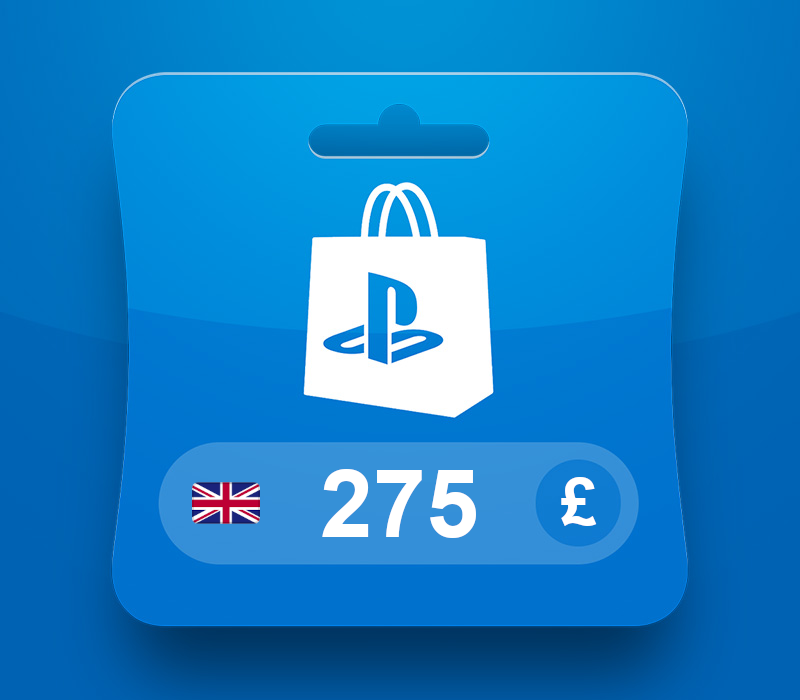 PlayStation Network GBP 275 Gift Card UK cover art