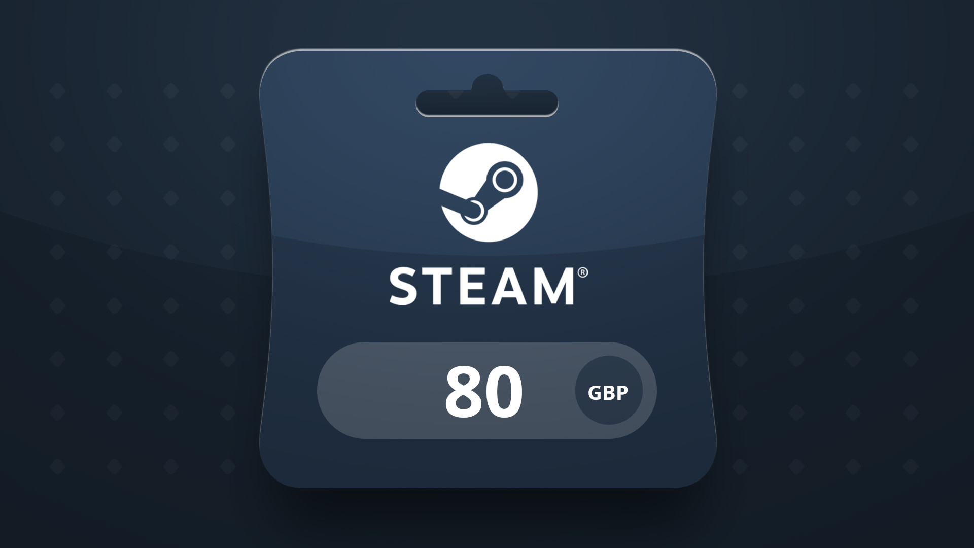 Steam Wallet Card GBP 80 UK Activation Code screenshot 1