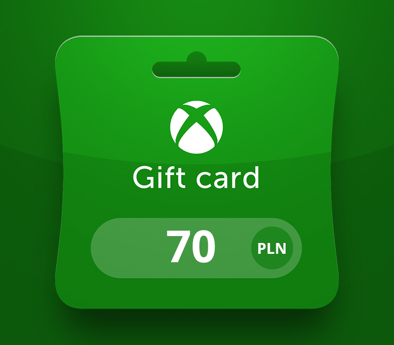 XBOX Live 70 PLN Prepaid Card PL cover art