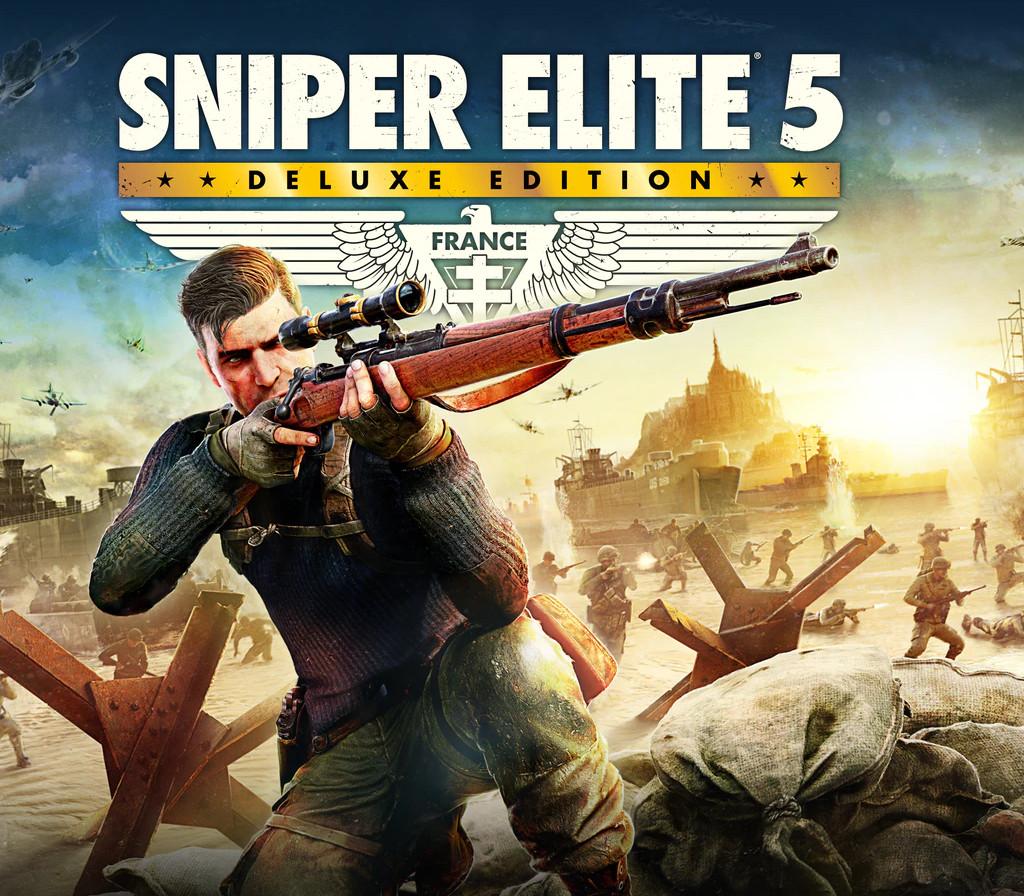 Sniper Elite 5 Deluxe Edition RoW Steam CD Key cover art