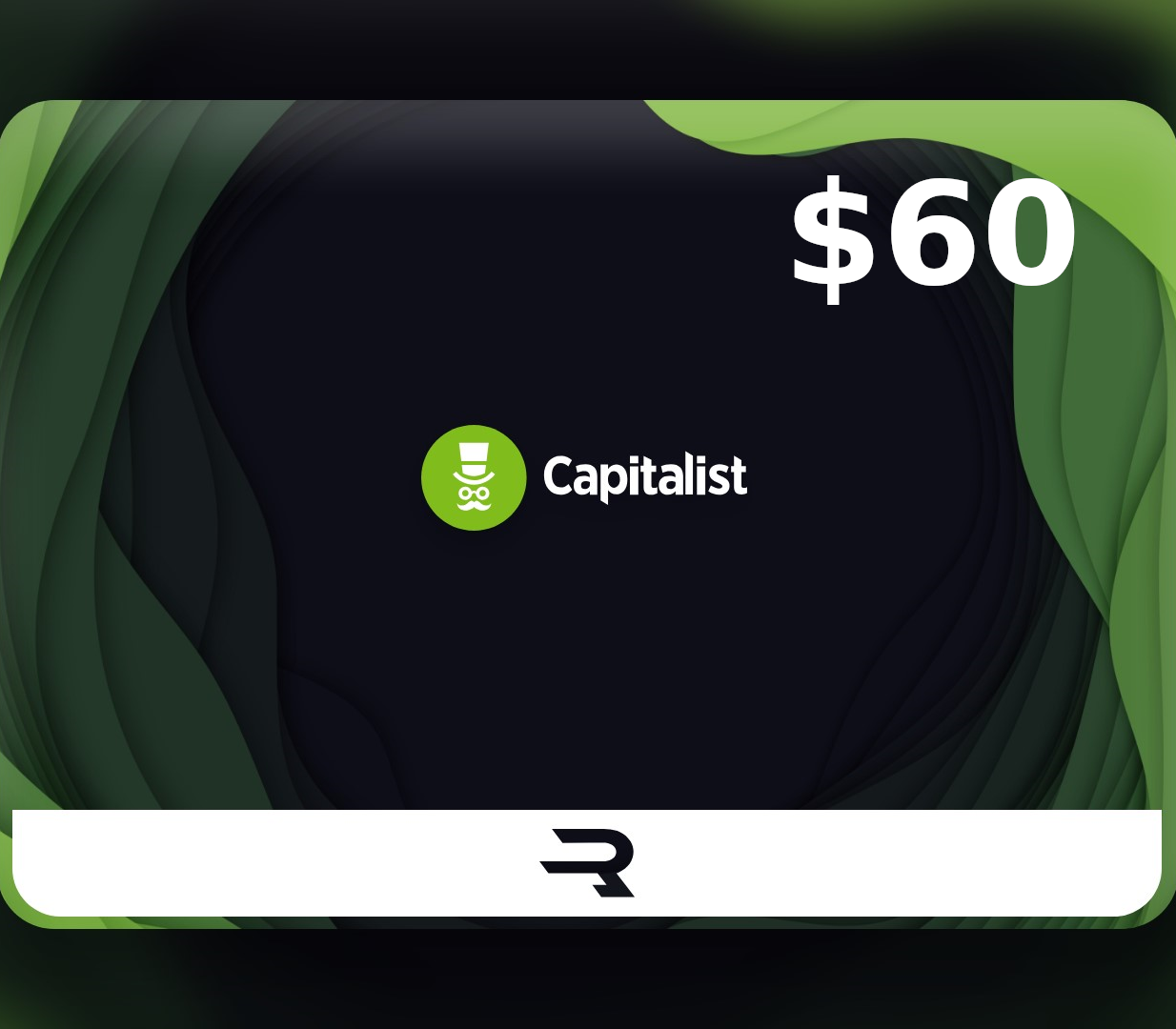 Copertina di Rewarble Capitalist USD 60 Gift Card