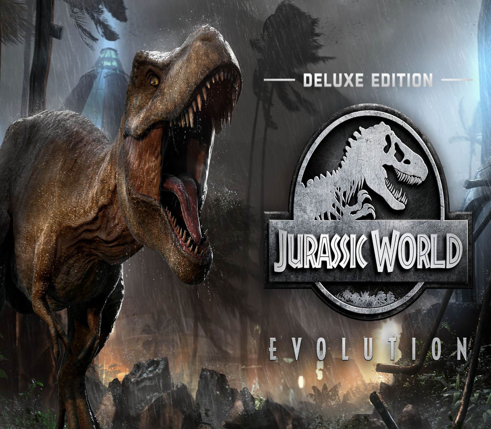 Jurassic World Evolution Deluxe Edition EU XBOX One CD Key cover art