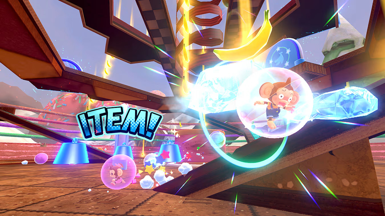 Super Monkey Ball Banana Rumble Digital Deluxe Edition US Nintendo Switch CD Key screenshot 2