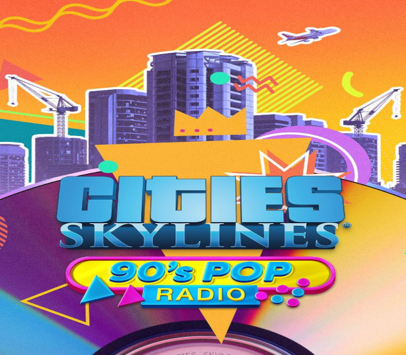 Cities: Skylines - 90's Pop Radio DLC PC Steam CD Key cover art