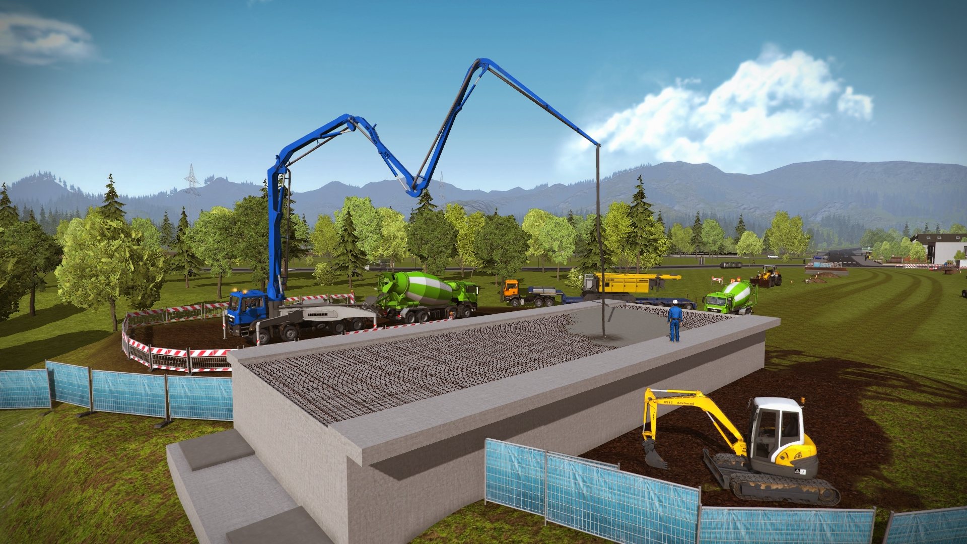 Construction Simulator 2015 - Liebherr LR 1300 DLC PC Steam CD Key screenshot 5