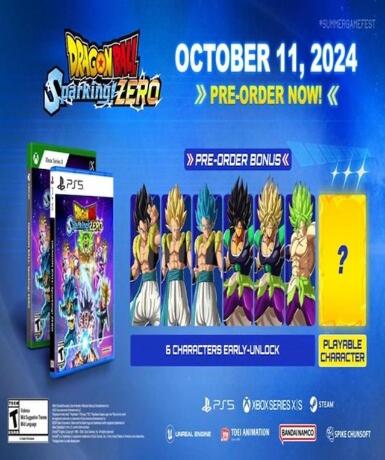 Dragon Ball: Sparking! ZERO (Preorder Bonus) (PS5) (EU) cover art