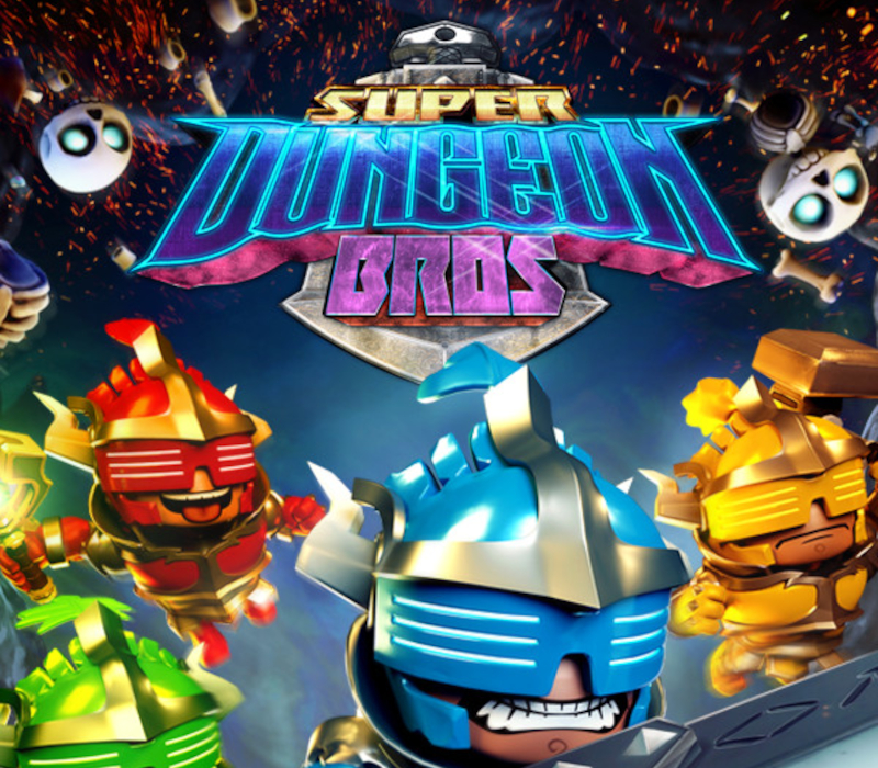 Super Dungeon Bros PC Steam CD Key cover art
