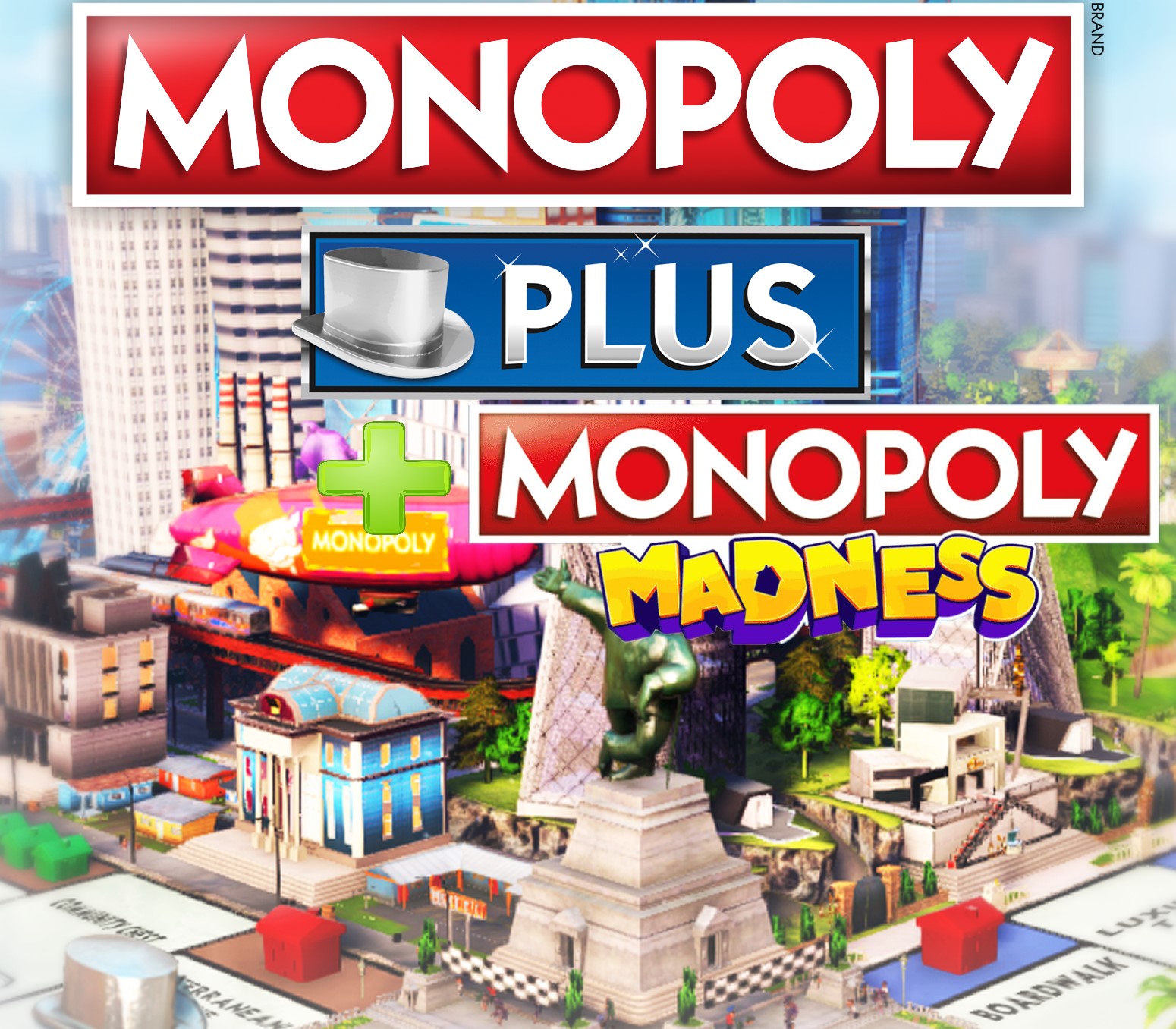 MONOPOLY PLUS + MONOPOLY Madness AR XBOX One / Xbox Series X|S CD Key cover art