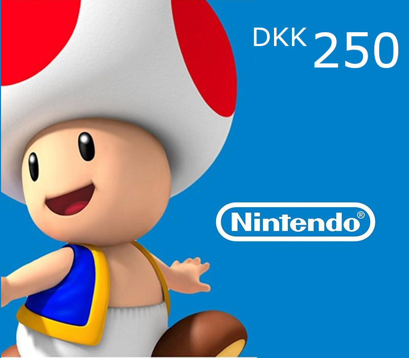 Nintendo eShop Prepaid Card 250 DKK DK Key cover art