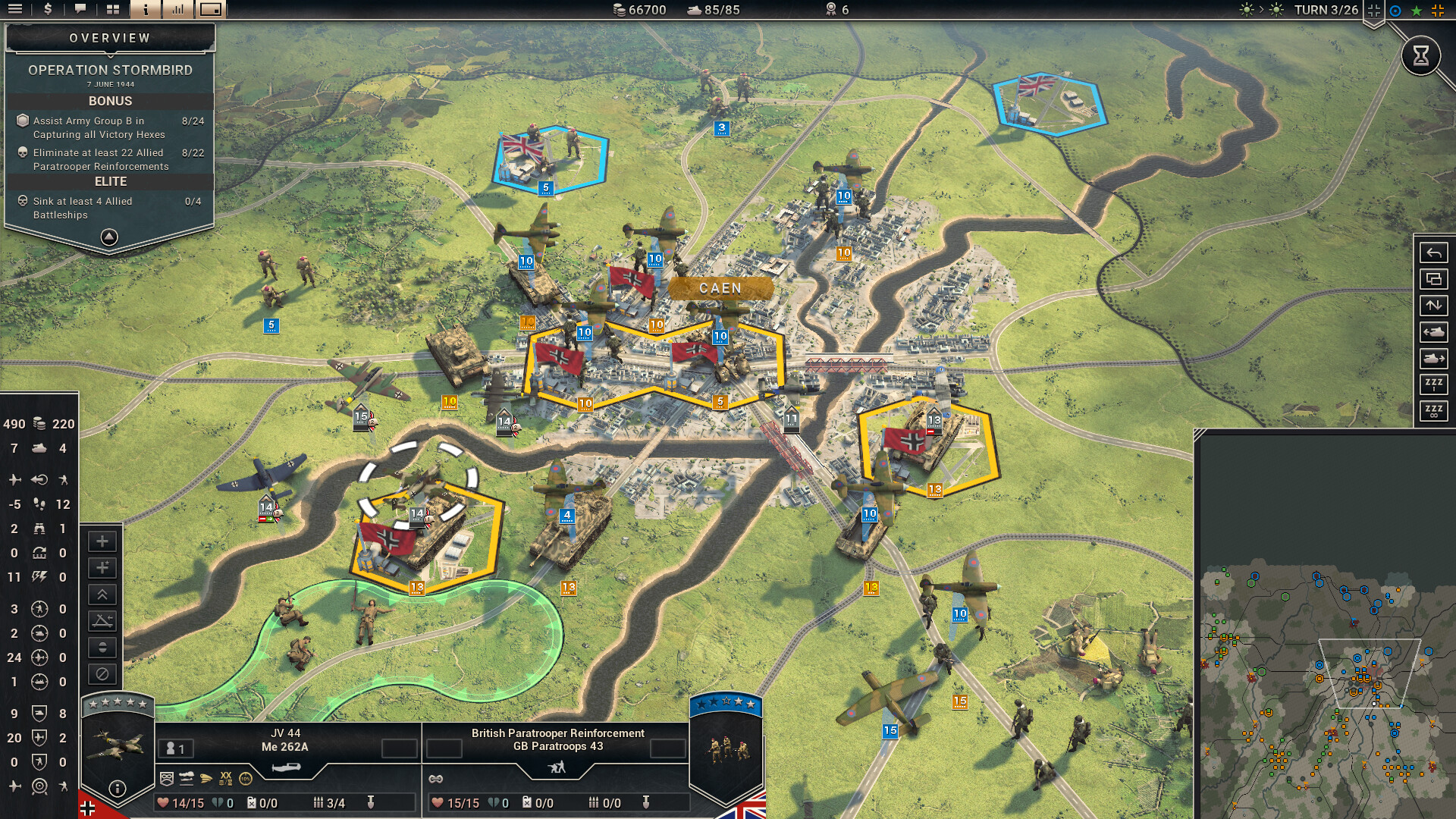 Panzer Corps 2 - Axis Operations 1944 DLC PC Steam CD Key screenshot 5