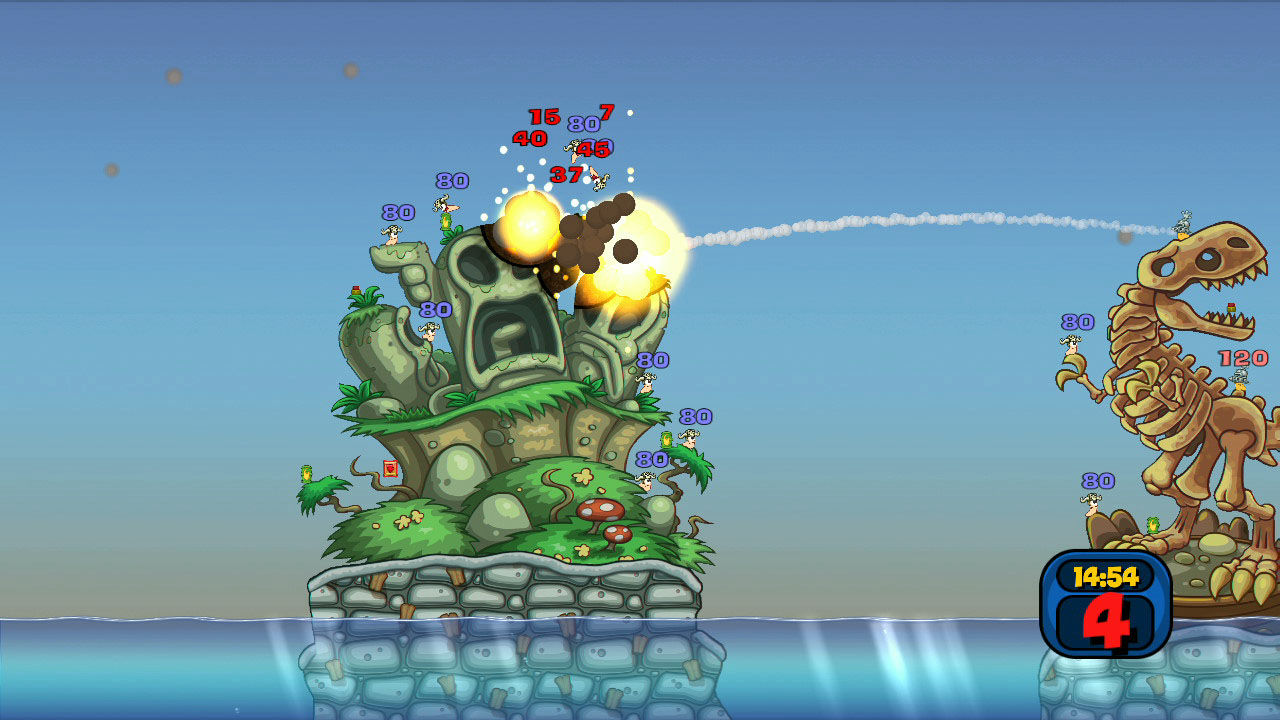 Screenshot 4 di Worms Reloaded - Forts Pack DLC PC Steam CD Key