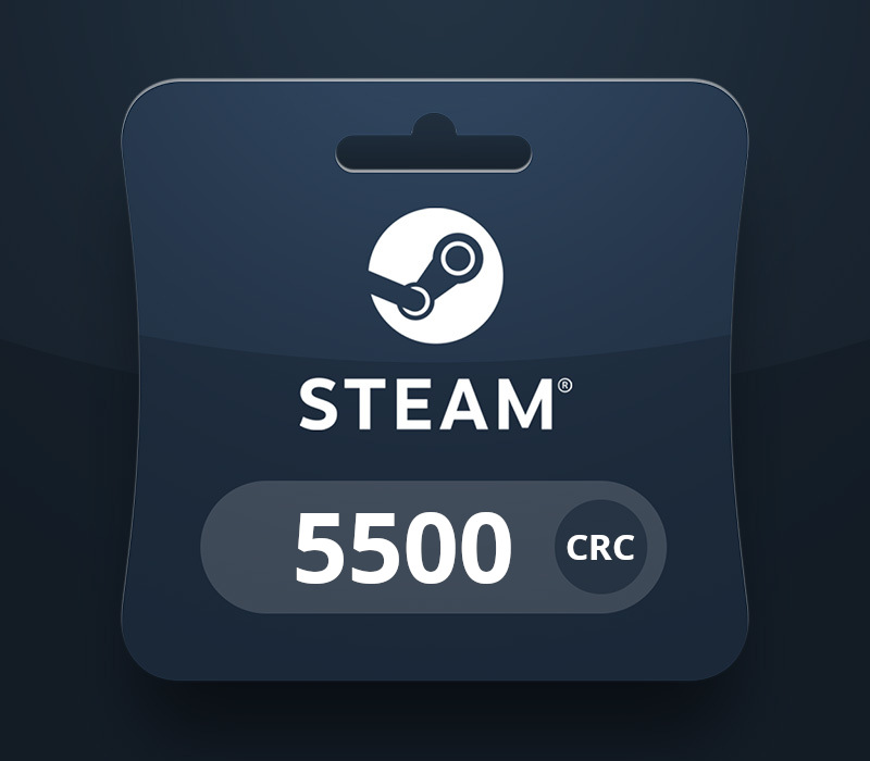 Cover von Steam Wallet CRC 5500 Gift Card