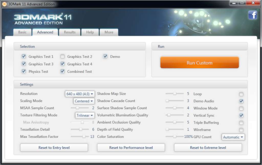 Capture d’écran 4 de 3DMark 11 Steam Gift