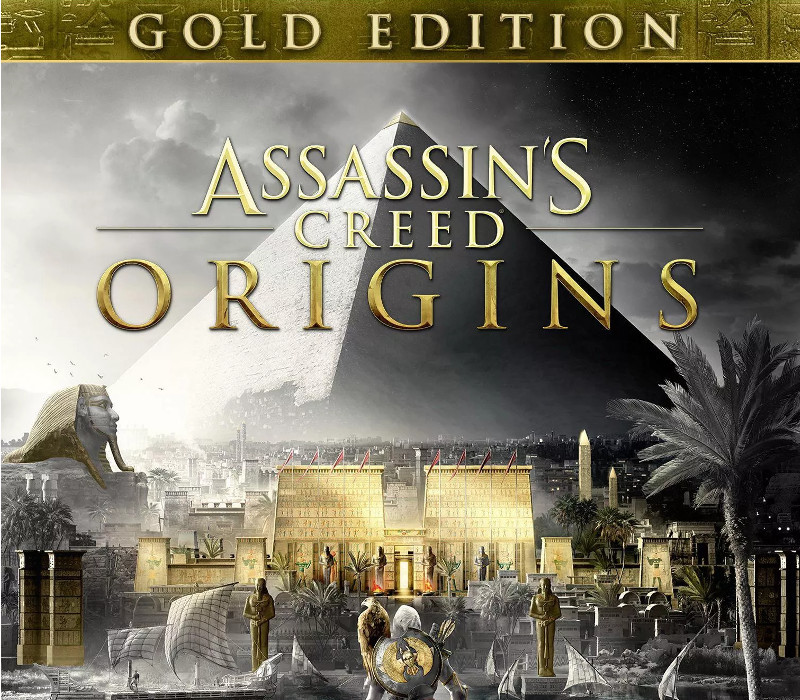 Assassin's Creed: Origins Gold Edition EMEA PC Ubisoft Connect CD Key cover art