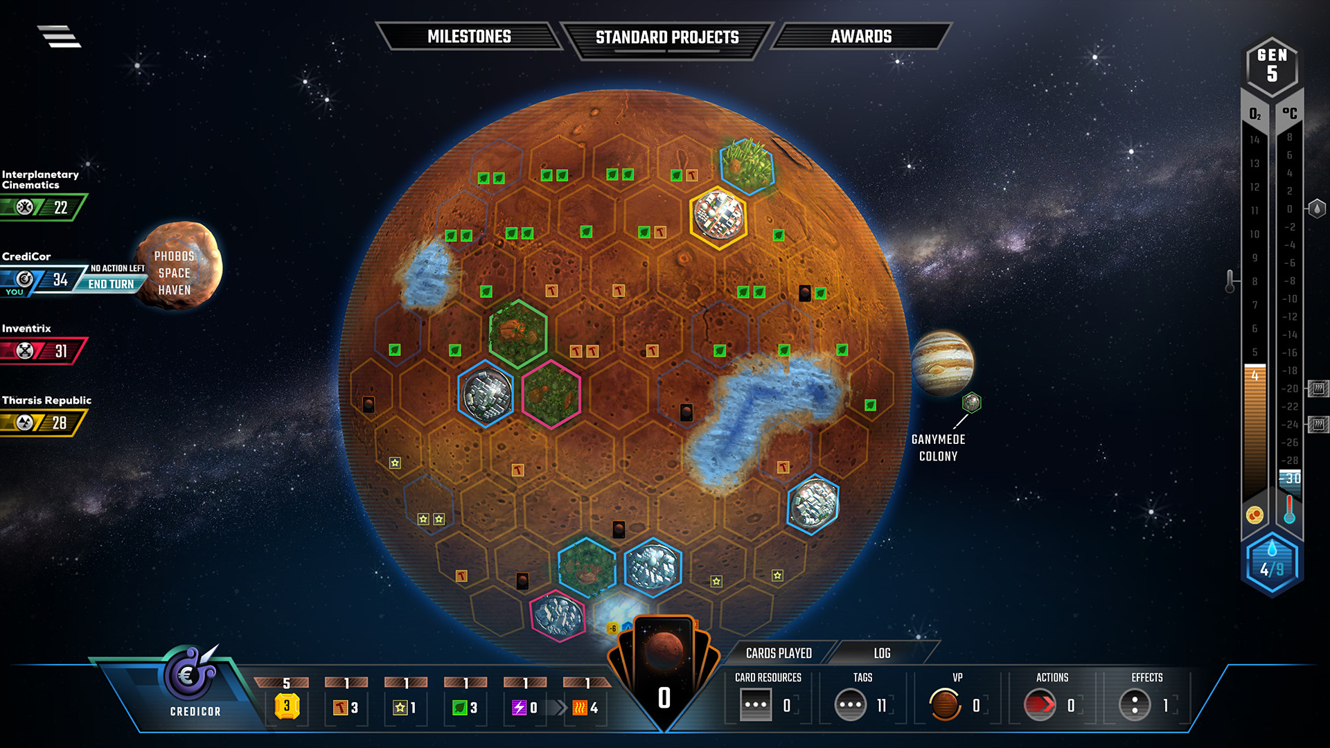 Terraforming Mars - Hellas & Elysium DLC Steam CD Key screenshot 3
