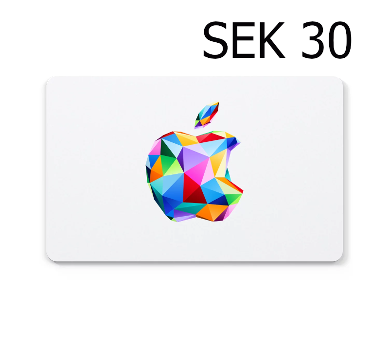 Обложка Apple 30 SEK Gift Card SE
