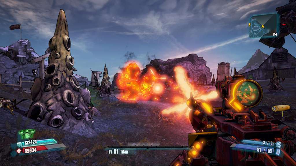 Borderlands 2 - Ultimate Vault Hunters Upgrade Pack DLC PC Steam CD Key (MAC OS X) screenshot 6