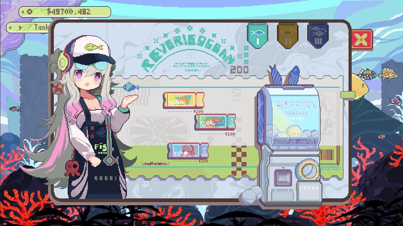 Fantasy Aquarium PC Steam CD Keyのスクリーンショット1