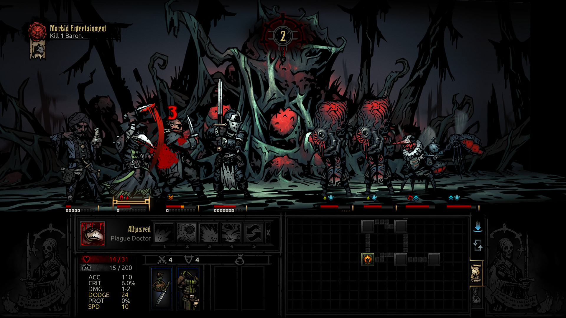 Darkest Dungeon - The Crimson Court DLC PC Steam CD Key screenshot 8