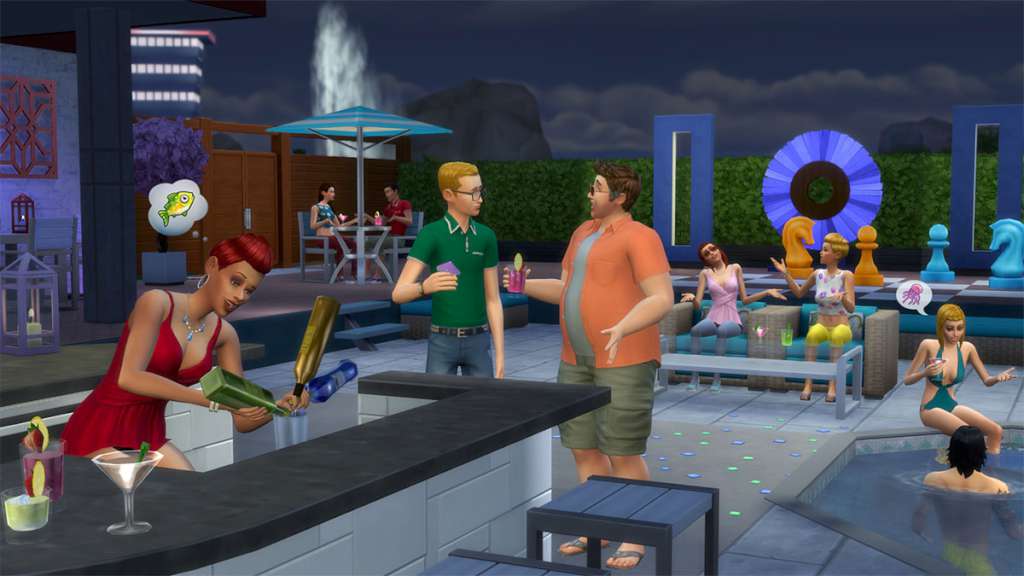 Captura de tela 3 de The Sims 4 Bundle: Spa Day & Perfect Patio Stuff Expansion Pack EA App CD Key