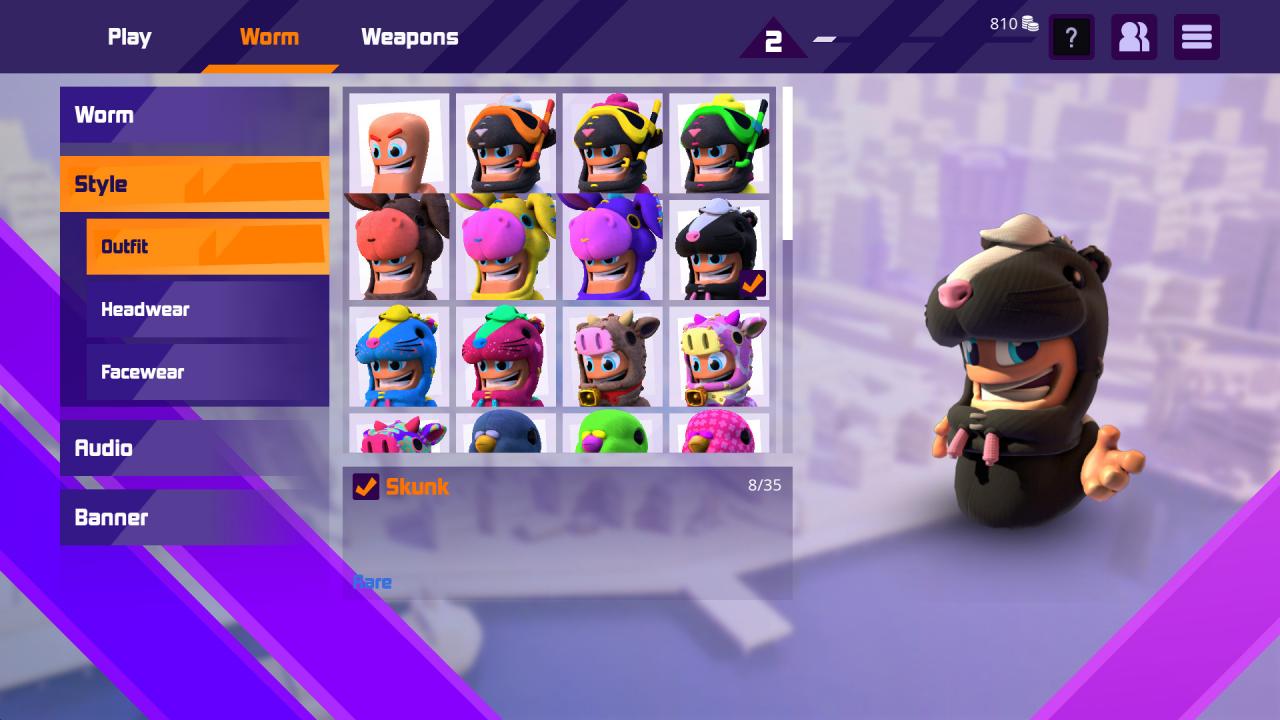 Worms Rumble - Legends Pack DLC PC Steam CD Key screenshot 3