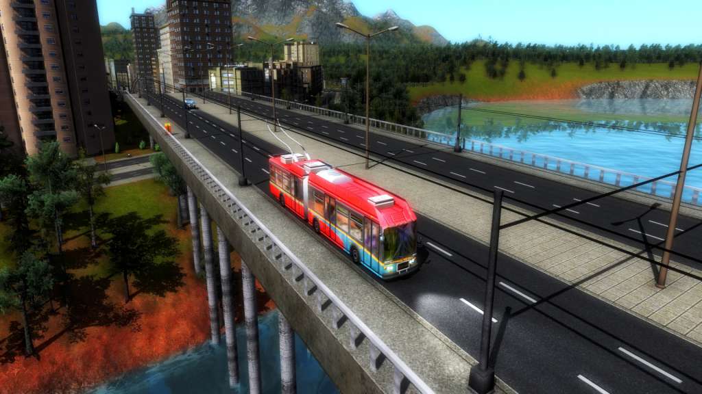 Cities in Motion 2 - Trekking Trolleys DLC EU PC Steam CD Key screenshot 4