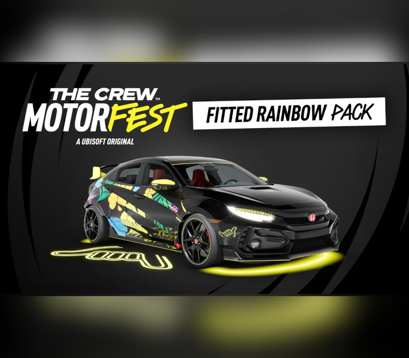 The Crew Motorfest - Fitted Rainbow Pack DLC EU PS4 CD Key cover