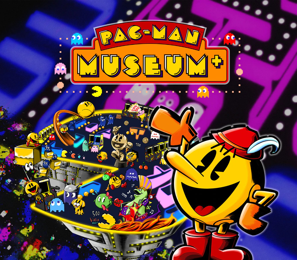 Обкладинка PAC-MAN MUSEUM+ PC Steam CD Key