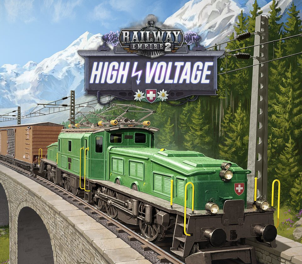 Railway Empire 2 - High Voltage DLC PC Steam CD Key cover art