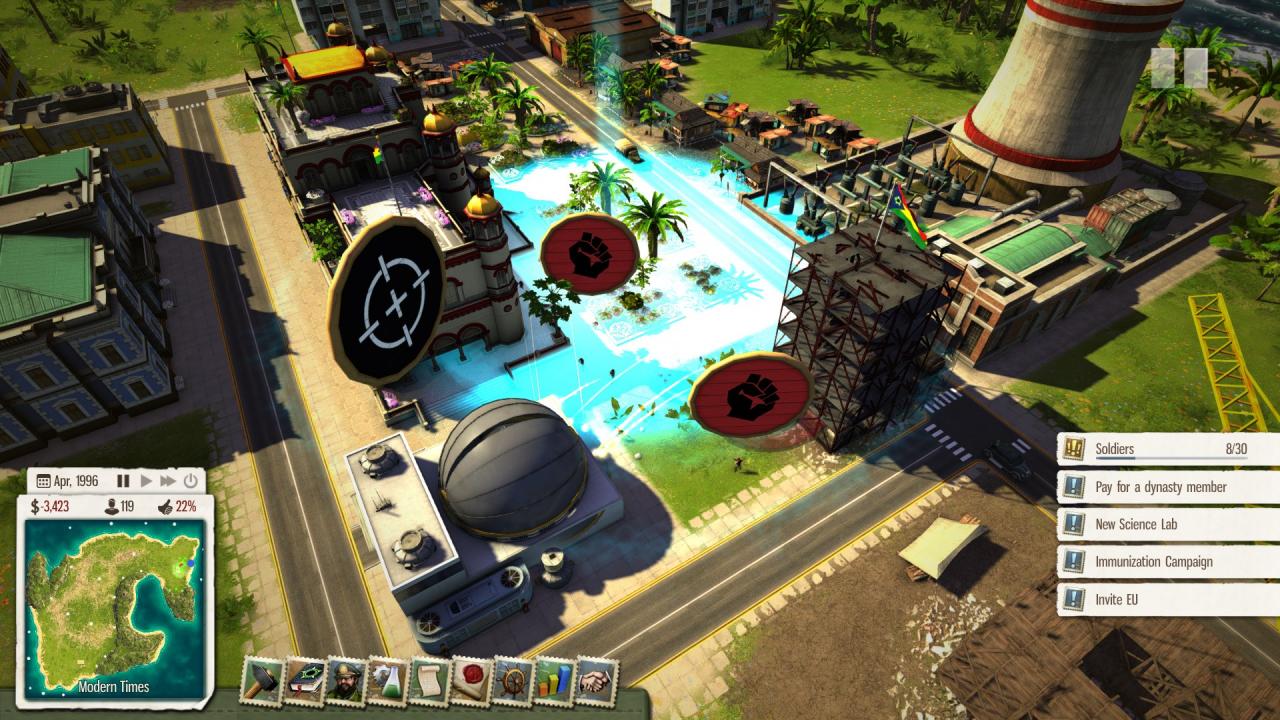 Tropico 5 - Supervillain DLC EU Steam CD Key screenshot 2