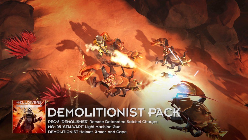 HELLDIVERS - Demolitionist Pack DLC PC Steam CD Keyのスクリーンショット3