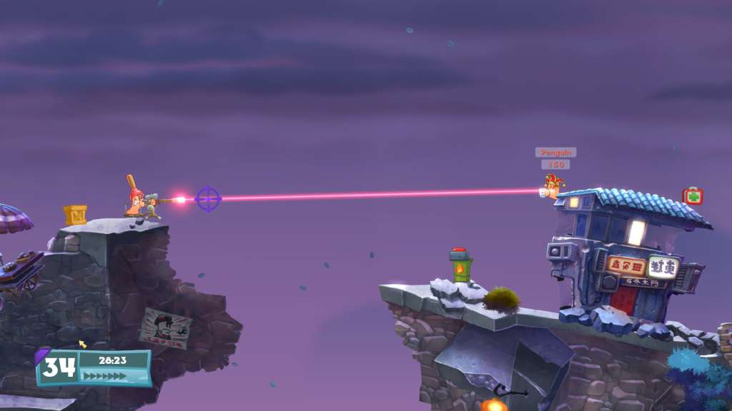 Worms W.M.D EU XBOX One CD Key screenshot 2