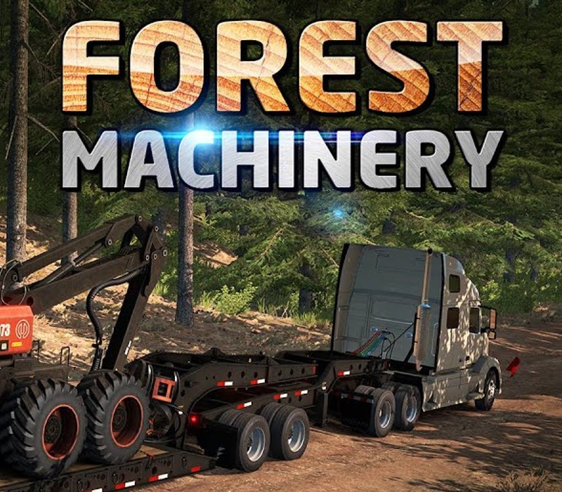 American Truck Simulator - Forest Machinery DLC EU PC Steam Altergift cover art