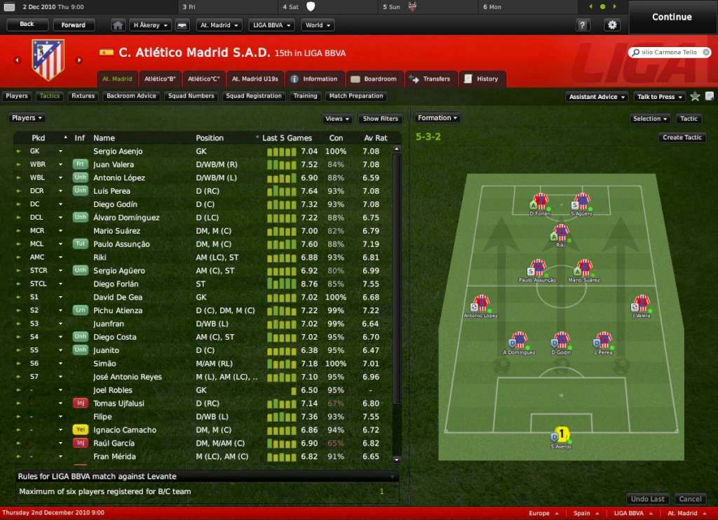 Football Manager 2011 PC Steam CD Keyのスクリーンショット2