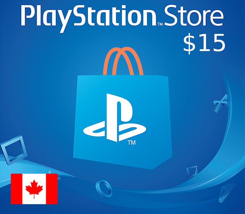Cover von PlayStation Network CAD 15 Gift Card CA