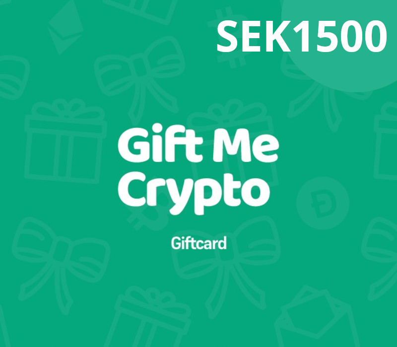 Gift Me Crypto 1500 SEK Gift Card cover art