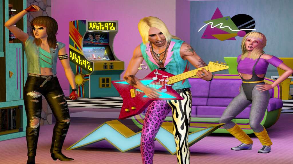 The Sims 3 - 70s, 80s, & 90s Stuff Pack EU EA App CD Key 스크린샷 1