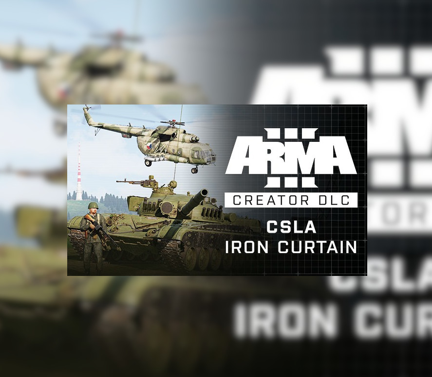 Arma 3 Creator DLC: CSLA Iron Curtain PC Steam CD Key cover art