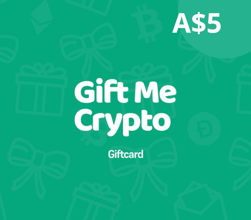 Cover von Gift Me Crypto A$5 Gift Card