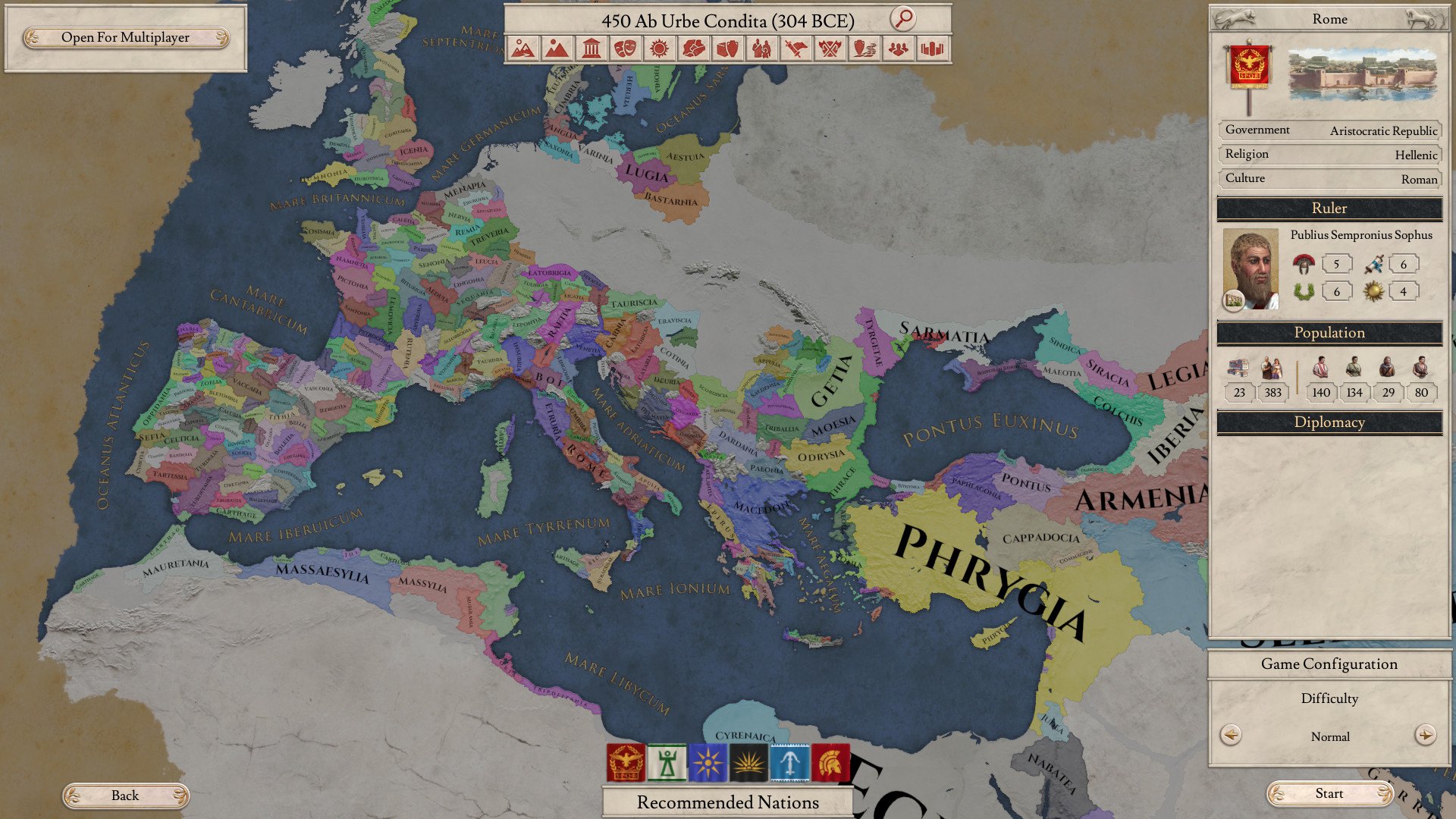 Imperator: Rome Deluxe Edition Steam CD Key screenshot 10