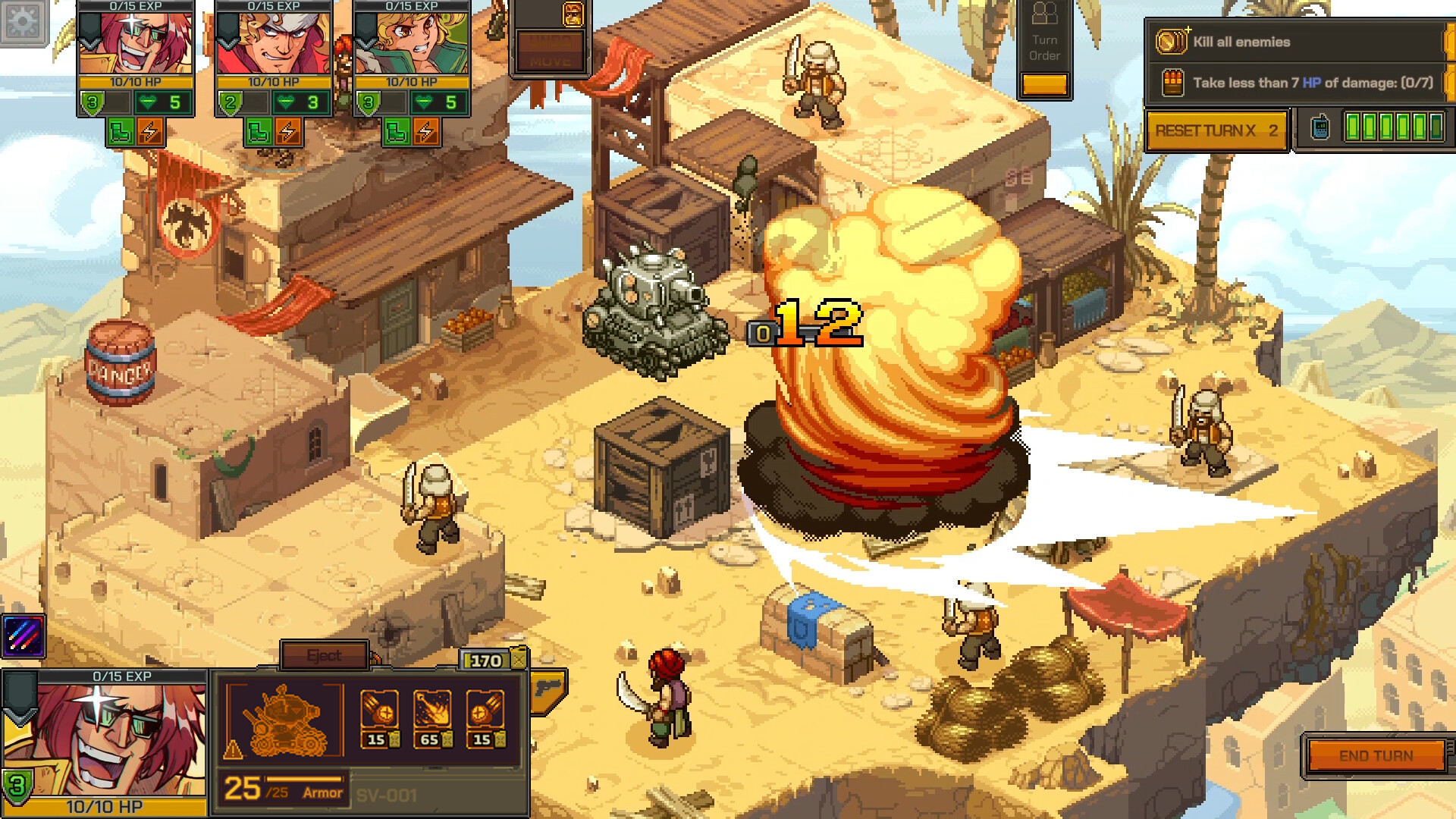 Metal Slug Tactics PC Steam CD Key screenshot 4